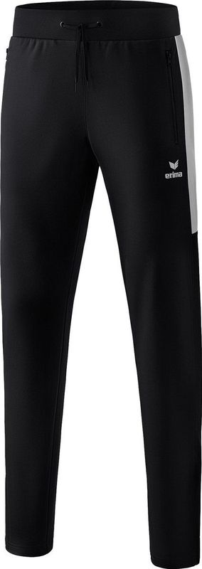 Erima - Squad Worker Broek - Kinderen - Zwart - Silver Grey - Functioneel Materiaal