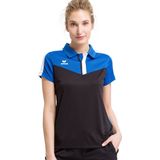 Erima Squad Polo Dames New Royal-Zwart-Wit