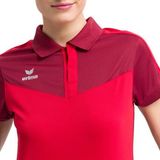 Erima Squad Polo Dames Bordeaux-Rood