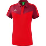 Erima Squad Polo Dames Bordeaux-Rood