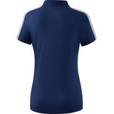 Erima Squad Polo Dames New Navy-Bordeaux Grijs