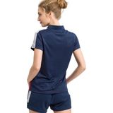 Erima Squad Polo Dames New Navy-Bordeaux Grijs