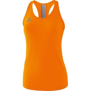 Erima Squad Tanktop Dames New Oranje-Slate Grijs Maat 36