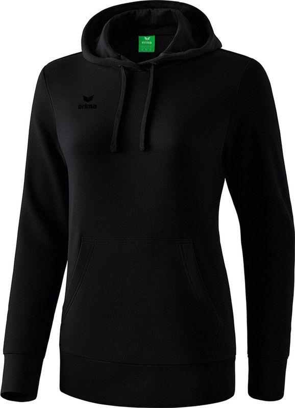 Erima Sweatshirt Met Capuchon Dames Zwart