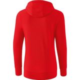 Erima - Basic Hoodie - Dames - Met Rits - Comfortabel en Stijlvol