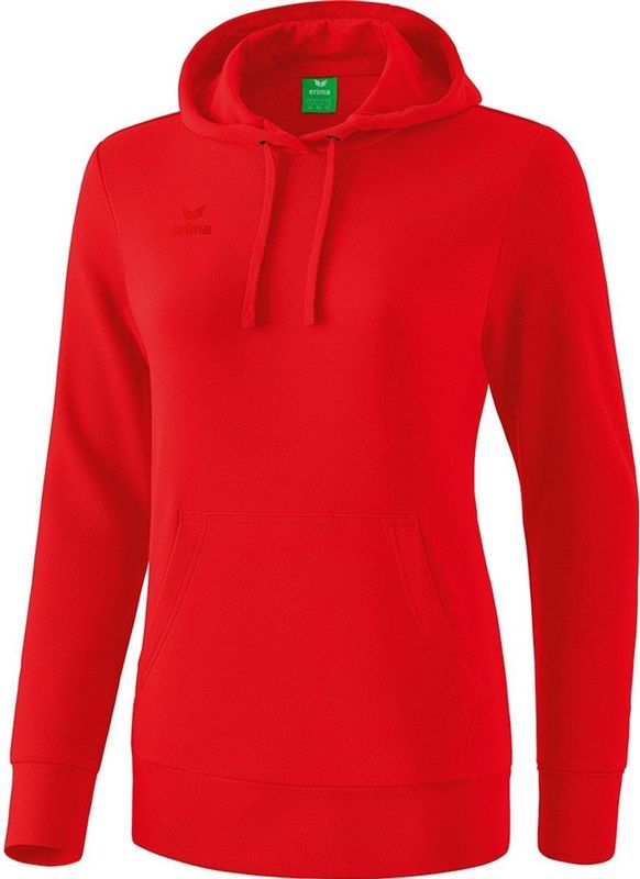 Erima - Basic Hoodie - Dames - Met Rits - Comfortabel en Stijlvol