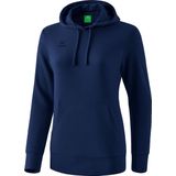 Erima - Basic Hoodie - Dames - Zwart - Katoen