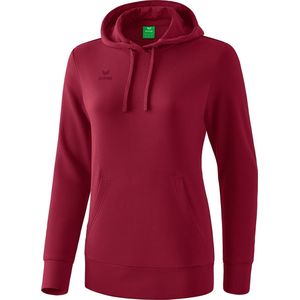 Erima - Sweatshirt Met Capuchon - Bordeaux - Dames
