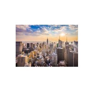 BEELD BEHANG PAPERMOON, Manhattan Skyline VLIES Fotobehang, digitale druk, ink. Klester, verschillende maten
