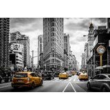 Papermoon Fototapete »Gelbe Taxis«