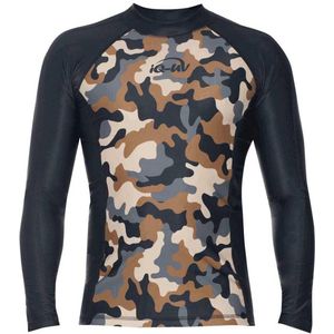 iQ UV - Camouflage - Rashguard - Veelkleurig - Lange Mouwen - LSF 230