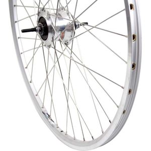 Roland achterwiel 28 Nexus 7 RB ZAC2000 zilver RVS spk