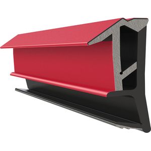 Deventer kaderafdichtingsprofiel - VarioSoft SPV 15 P (folie) - zwart