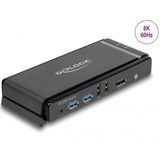 Delock - KVM Switch - Zwart - USB 2.0 - DisplayPort