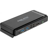 Delock - KVM Switch - Zwart - USB 2.0 - DisplayPort