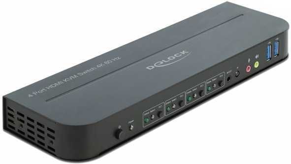 Delock - 11483 - HDMI KVM-switch - 4K - USB 3.0 en Audio