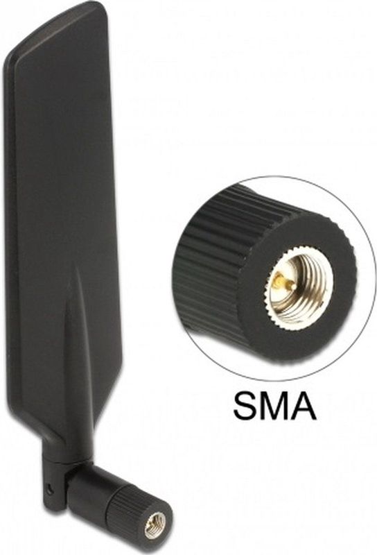 Omnidirectionele Antenne - Zwart - SMA (m) - 1-4 dBi