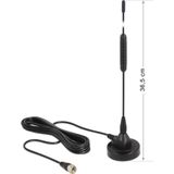 DAB+ Antenne met F (m) connector - 0 dBi - 2 meter