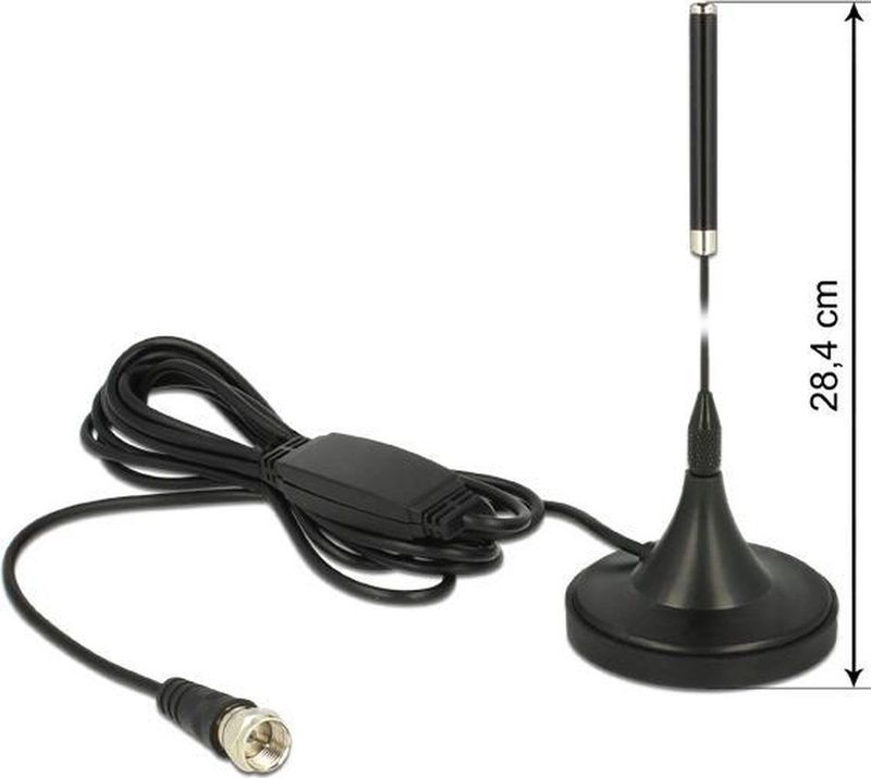 DAB+ Antenne met F (m) connector - 21 dBi - 2 meter