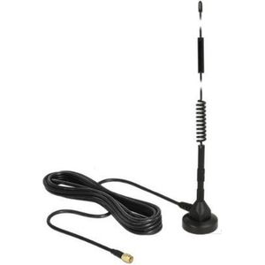Delock - LTE Antenne - Zwart - SMA Aansluiting - 5dBi