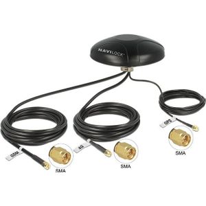 Navilock Multiband GNSS GALILEO GPS LTE UMTS GSM SMA Antenna omnidirectional roof mount outdoor