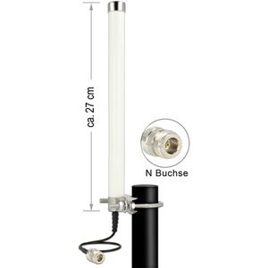 Antenne - Omni-directionele - 6,5 dBi - 0,698 – 2,7 GHz - Type N