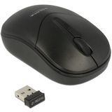 Delock - 12494 - Draadloze Muis - Zwart - 2,4 GHz, Bereik tot 10 m, 1000 dpi