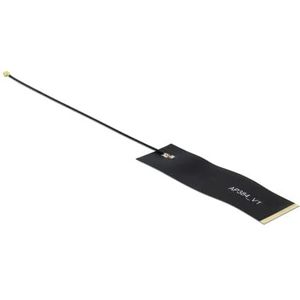 Delock LoRa antenne 863-928 MHz MHF connector 1,68 dBi 1,13 15 cm zwar