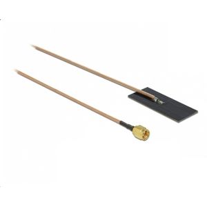 Delock WLAN-antenne SMA voor verlijming, 1,2dBi (WiFi), Netwerkantenne