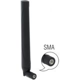 5G Antenne - Omnidirectioneel - Zwart - SMA (m) - 0,5-2,3 dBi