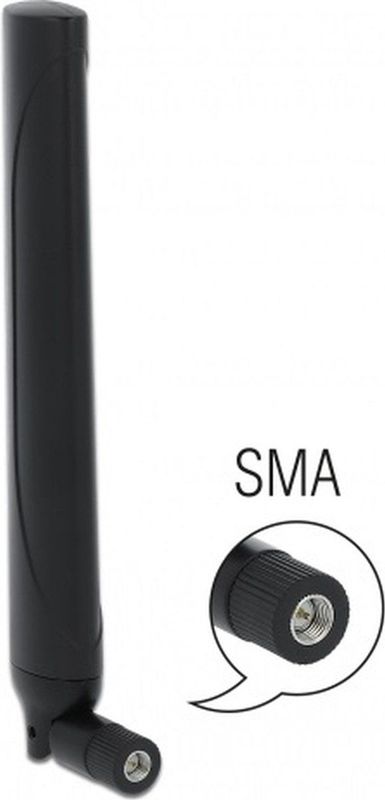 5G Antenne - Omnidirectioneel - Zwart - SMA (m) - 0,5-2,3 dBi
