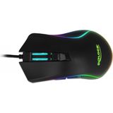 DeLOCK bedrade USB gaming muis met 7 knoppen - 100-10000 DPI / zwart - 1,8 meter