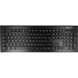 Delock - Waterdruppel - Toetsenbord - Zwart - Draadloos