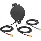 DeLOCK - LTE MIMO GNSS Antenne - Zwart - 2 dBi, 2,5 dBi, Binnen/Buiten, Schroefmontage
