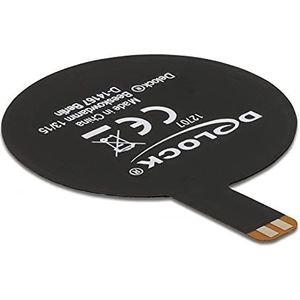 Delock NFC 13.56 MHz antenne SMT FPC ronde interne zwarte zelfklevende montage, Netwerkantenne