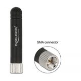 Delock - ISM 433 MHz - Antenne - Zwart - SMA Connector, -0,5 dBi, Omnidirectioneel