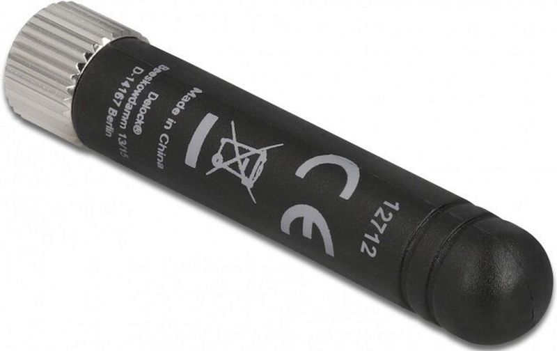 Delock - ISM 433 MHz - Antenne - Zwart - SMA Connector, -0,5 dBi, Omnidirectioneel