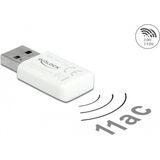Delock - WLAN-AC USB Adapter - Wit - Netwerkadapter - USB 3.0 Dualband
