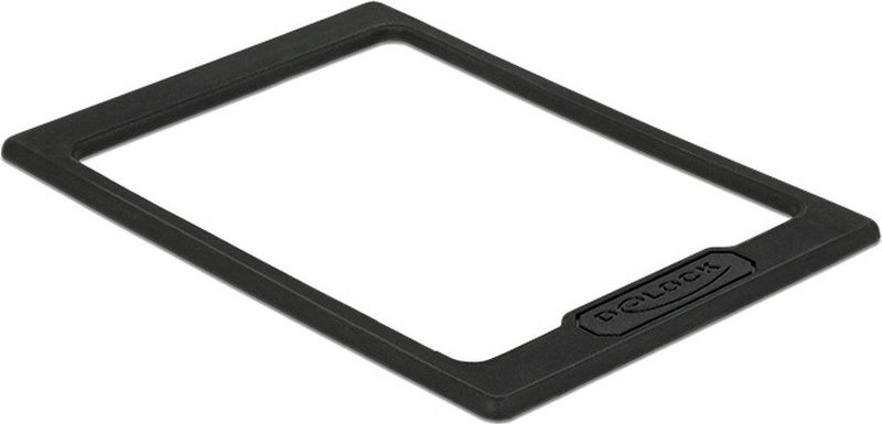 HDD/SSD - Verhogingsadapter - Zwart - Verhoogt 2,5'' HDD/SSD met ca. 2,5 mm - Materiaal: Plastic
