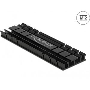 Delock - 18285 - Koellichaam - Zwart - Aluminium, 70 mm voor M.2-module