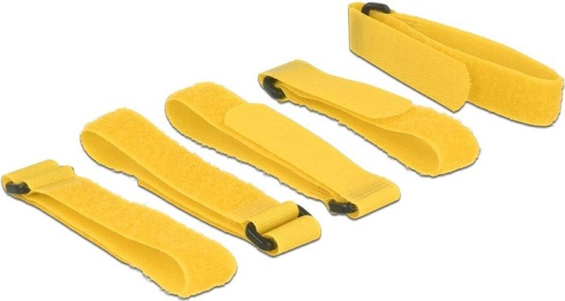 Kabelbinders - Geel - 300 x 20mm - 5 Stuks