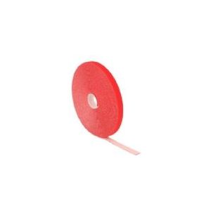 Klittenband - Rood - Nylon en Polyester - 10 Meter