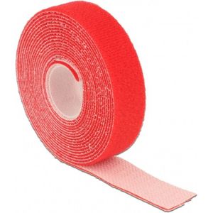 Klittenband - Rood - Nylon/Polyester - 20mm x 3m
