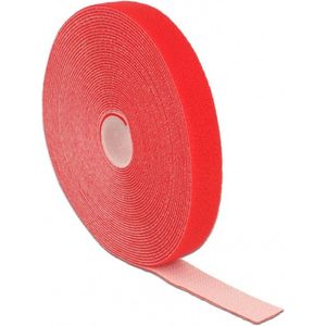 Klittenband - Rood - 20mm - 10 Meter - Nylon en Polyester