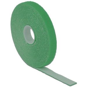 Klittenband rol 13mm / groen (5 meter)