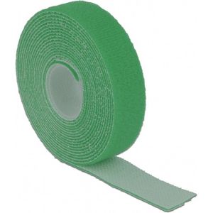 Klittenband - Groen - Nylon en Polyester - 3 Meter