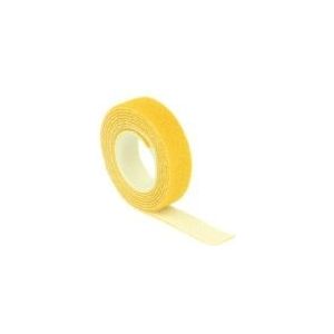 Klittenband - Geel - Nylon en Polyester - 1 Meter