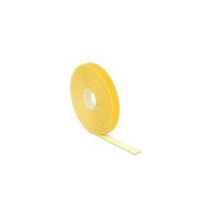 Klittenband - Geel - Nylon en Polyester - 5 Meter