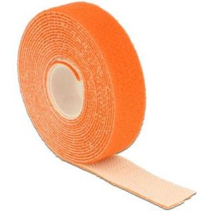 Klittenband - Oranje - Nylon/Polyester - 5 Meter