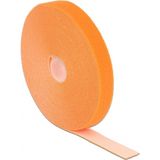 Klittenband - Oranje - 20mm - Nylon en Polyester - 10 Meter